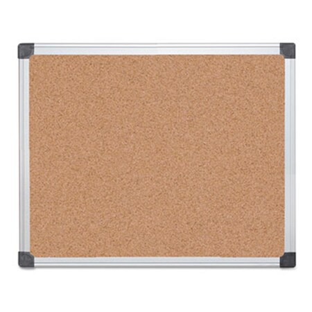 Alfred Music Value Cork Bulletin Board With Aluminum Frame; 24 x 36 in.; Natural SW189648
